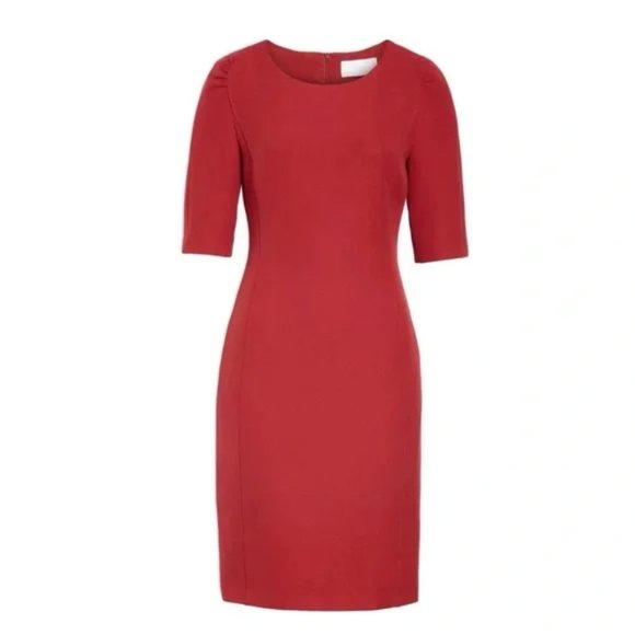 NWOT BOSS Daletana Soft Twill Dress - Picture 1 of 5